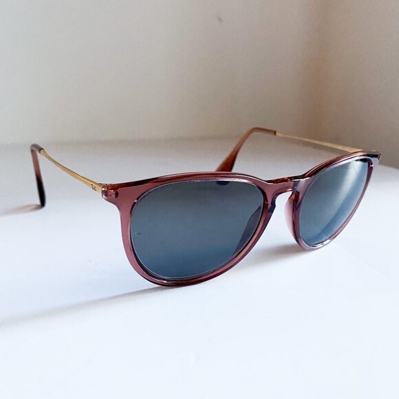 RayBan Light Brown Beige Frame Classic Shape Eye Glass Frames - Picture 7 of 13